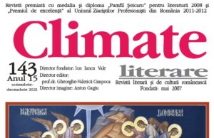 Corespondenții externi (permanenți) ai Jurnalului Bucureștiului JHK (Julia Henrietette Kakucsi – Frankfurt am Main, Germania) și Vavila Popovici (Carolina de Nord, SUA) în prestigioasa Revistă „Climate Literare” (Alte articole, „Lumânarea” – Paul Leibovici și „Nevoia omului de fericire” – George Petrovai)