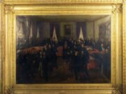 Celebrarea Unirii Principatelor Române. Remarcabila operă de artă semnată de Theodor Aman: „Proclamarea Unirii (24 Ianuarie 1859)” la Muzeul Național de Istorie a României