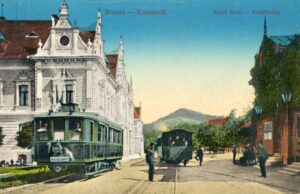 „Cărăbuș”- primul tramvai de pe teritoriul actual al României a fost construit în Brașov, în anul 1892.
