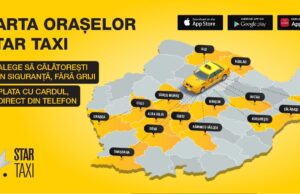 Harta orașelor Star Taxi din Romănia
