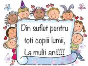 Ziua Copilului sărbătorită la Centrul de plasament „Sfântul Nicolae” din București la inițiativa lui Mihai Căldăraru, Director Executiv Adjunct Protecție Socială al DGAS (Direcția Generală de Asistență Socială) România