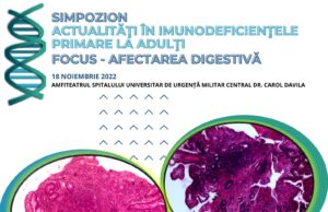 Simpozionul „Actualităţi în imunodeficienţele primare la adulţi. Focus – Afectarea digestivă”. Importanța interdisciplinarității în abordarea patologiei sistemului imun la adulți
