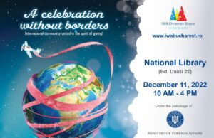 Mobilizarea comunității diplomatice din România în spirit filantropic pentru cea de-a 30-a ediţie a IWA (International Water Association) „Charity Christmas Bazaar”