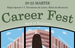 „Career Fest” – 2023 la Facultatea de Litere a Universității din București (Asociația Studenților din Facultatea de Limbi și Literaturi Străine, partener cultural – educațional al Jurnalului Bucureștiului)