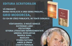 „Vânturarița. O nouă geneză – Pelerinaj în Rai”, a 124-a carte a marelui intelectual contemporan Grid Modorcea (scriitorul cu cea mai vastă și completă operă religioasă din cultura română), „cel mai important” și cel mai prolific autor român în viață, membru al Staff al Jurnalului Bucureștiului