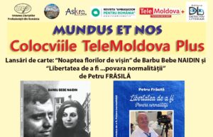 Colocviile TeleMoldova Plus (+) cu o dublă lansare de carte și o piesă de teatru