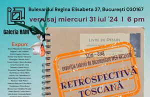 „Retrospectivă Toscană” – Expoziția tinerilor artiști de la Liceul de Arte Plastice „Nicolae Tonitza”