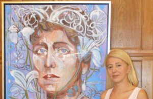 Marea expoziție de pictură „Visul Reginei” a „Reginei amazoanelor plasticii românești” la Castelul Pelișor din Sinaia