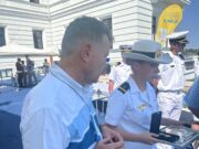 Ziua Marinei Naționale – Ordinul „Crucea de Aur” cu diagonală în grad de Cavaler al Drepturilor Omului (Națiunile Unite) acordată de către Florentin Scalețchi (președinte – fondator al Organizației pentru Apărarea Drepturilor Omului al Națiunilor Unite) Viceamiralului Mihai Panait (șef al Statului Major al Forțelor Navale) și Contramiralului Cornel-Eugen Cojocaru (Sef al Flotei Marine militare Române)
