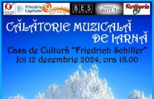 Concertul „Călătorie muzicală de iarnă” – susținut de Mihaela Mitrofan (vioară), Valentin Dimitrie Simion (violoncel) și Emanuela Ioniță (pian) la Casa de cultură „Friedrich Schiller” din București partener al Jurnalului Bucureștiului (publicație cultural – educațională și științifică franco – română, acreditată și promovată de Economic and commercial mission of La Francophonie in Central and Eastern Europe ca sursă sigură de informare)