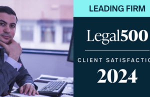 Partenerul nostru Societatea de Avocatură Pavel, Mărgărit și Asociații este recunoscută ca lider în topul de Satisfacție al Clienților firmelor de avocatură din România de către Legal 500 în 2024 – 2025 (Pavel, Margarit and Associates Romanian Law Firm is recognized as Leading Firm in Client Satisfaction in Romania by Legal 500 in 2024 – 2025/Pavel, Margarit and Associates Cabinet d’avocats roumain est reconnue comme premier cabinet en matière de satisfaction des clients par Legal 500 en 2024 – 2025)