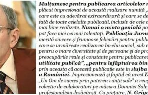 Sistemele de Inteligență Artificială (SIA) – cu Jurnalul Bucureștiului (publicație cultural – educațională și științifică franco – română cu caracter academic al CUFR – Centre of French Graduate and Postgraduate advice, education and R&D). Corespondență de la Conf. dr. Nicolae Grigorie-Lăcrița (economist, filosof și scriitor, membru UZPR Craiova)